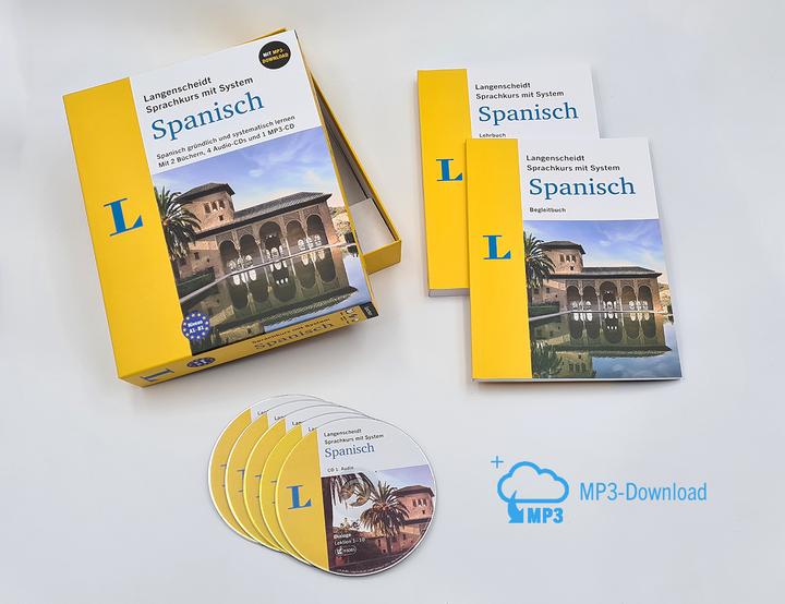 Actual product image Langenscheidt Spanisch mit System (German, Spanish, 2023)