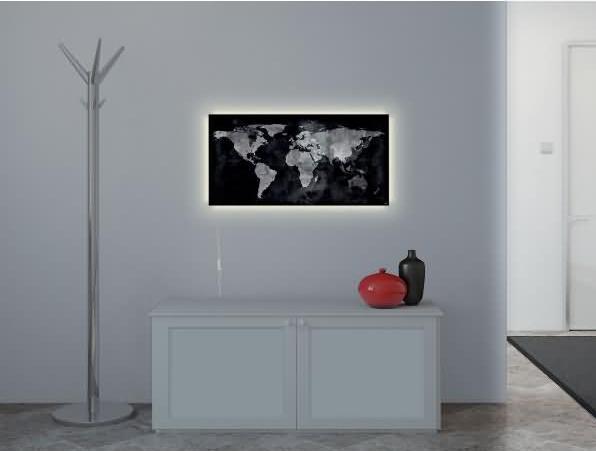 Actual product image Sigel World map (Magnet board, 91 x 46 cm)