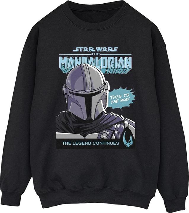 Star Wars Mando Comic Cover Sweatshirt