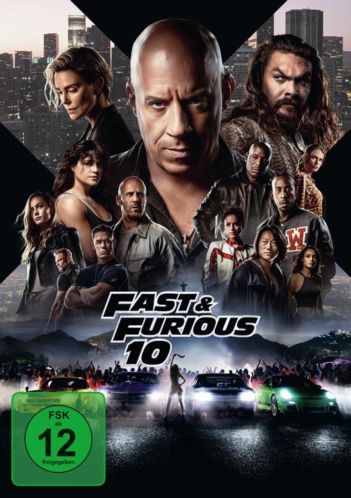 Produktbild FAST & FURIOUS 10 DVD (Vin Diesel, Tyrese Gibson, Michelle Rodriguez, Louis Leterrier, John Cena, Jason Statham, Charlize Theron, Jordana Brewster, Nathalie Emmanuel, Deutsch)