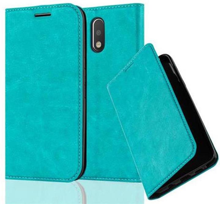 Produktbild Cadorabo Book Invis. Magnet Hülle (Motorola Moto G4, Motorola Moto G4 Plus)