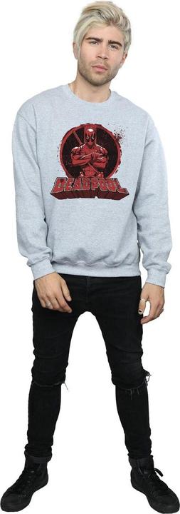 Produktbild Deadpool Crossed Arms Logo Sweatshirt (S)