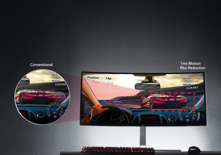 Actual product image LG 38uc99-W (3840 x 1600 pixels, 37.50")