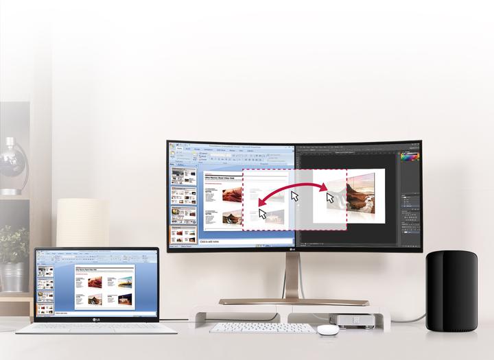Actual product image LG 38uc99-W (3840 x 1600 pixels, 37.50")