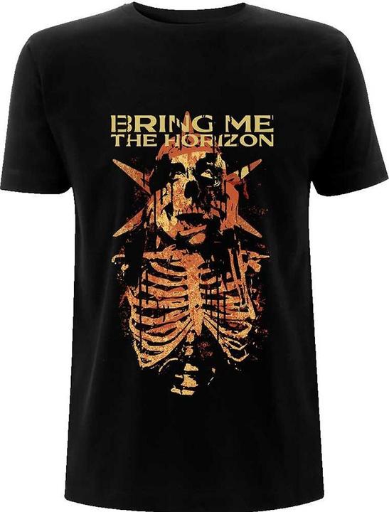 Bring Me The Horizon Unisex Adult Skull Muss T-Shirt