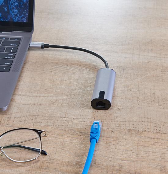 Actual product image Kanex iAdapt 2.5 GB USB-C to Ethernet Adapter (USB-C, RJ45 (1x))