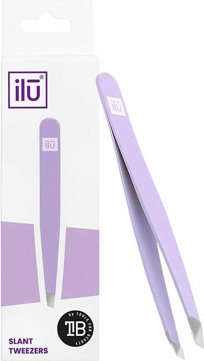 Immagine prodotto Tools for Beauty T4B ILU Pinzetta per sopracciglia Pinzetta di precisione per la rimozione dei peli del viso (viola)