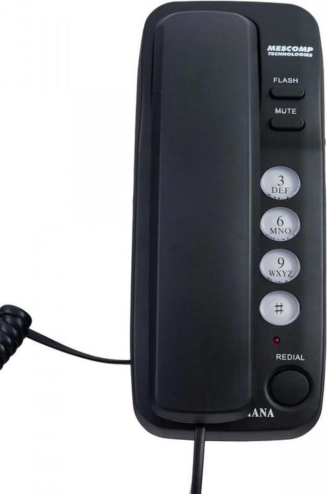 Image du produit Mescomp Technologies Mesmed Mescomp MT 518 Diana Black landline phone