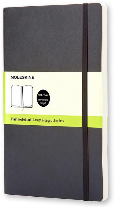 Moleskine Classic Soft LL (A5, Blanko, Weicher Einband)