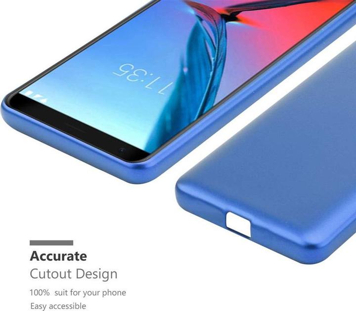 Productafbeelding Cadorabo TPU matte metalen hoes (ZTE Blade V9)