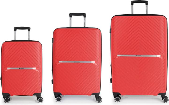 Produktbild Gabol Kume 4 Rollen Kofferset 3-teilig (182 l, XL (ab 115l))