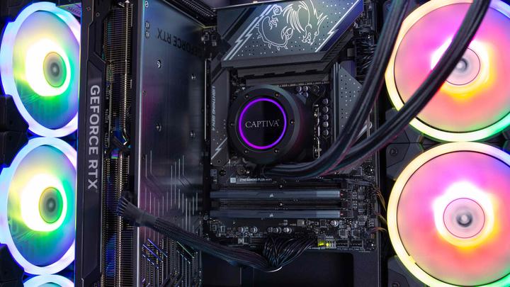 Produktbild Captiva PC Highend Gaming I83-581 (i9-14900KF/RTX4070 Super 12GB GDDR6X/SSD 2TB/32GB/WLAN/w/o OS) (i9-14900KF, 32.77 GB, 2000 GB, GeForce RTX 4070 Super)