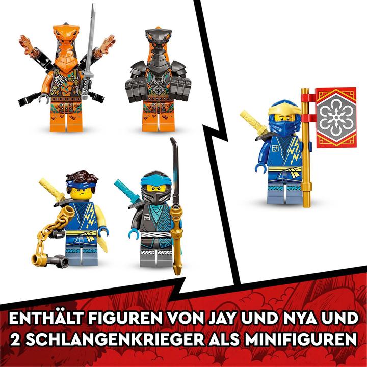 Produktbild LEGO Jays und Nyas Rennwagen EVO (71776, LEGO Ninjago)