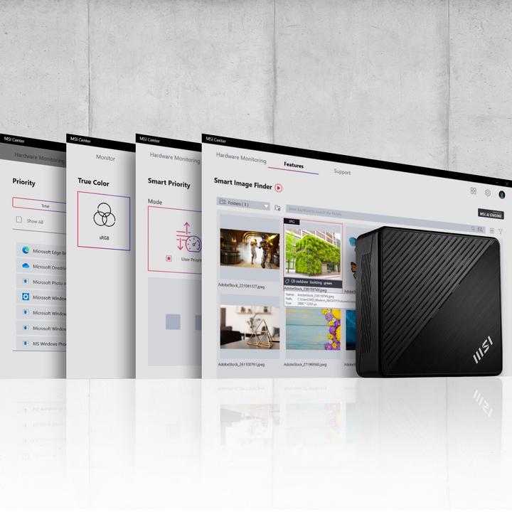 Image du produit MSI Cubi N ADL-006DE (Intel N200, 4 Go, 128 Go, Intel UHD Graphics)