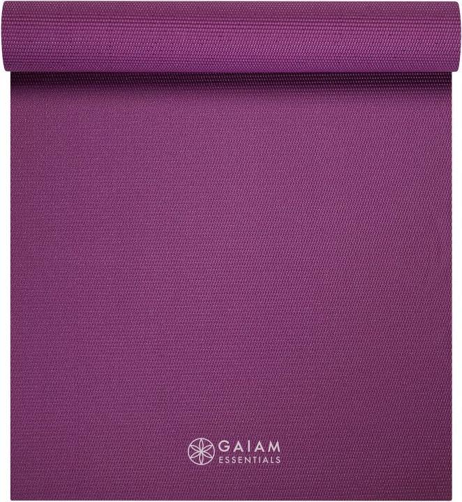 Actual product image Gaiam Essentials 6mm Yogamatte mit Gurt