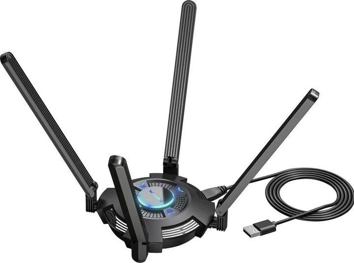 Actual product image Wavlink Vitesse Ultra WiFi 6E AX5400 USB3.0 Adapter WLAN Adapter USB-A (USB 3.0) (USB 3.0)