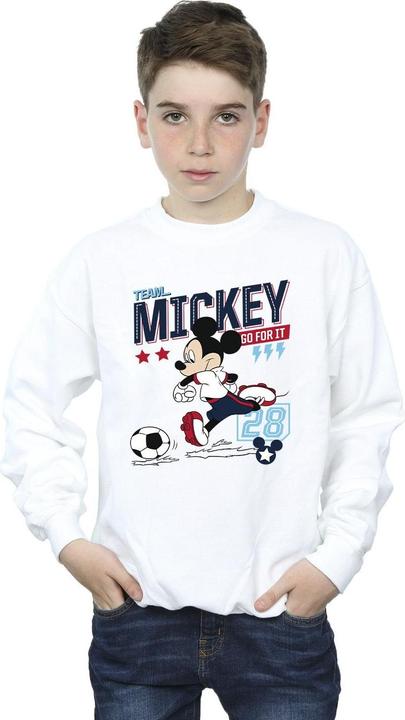 Produktbild Disney Mickey Mouse Team Mickey Football Sweatshirt Jungen (140, 146)