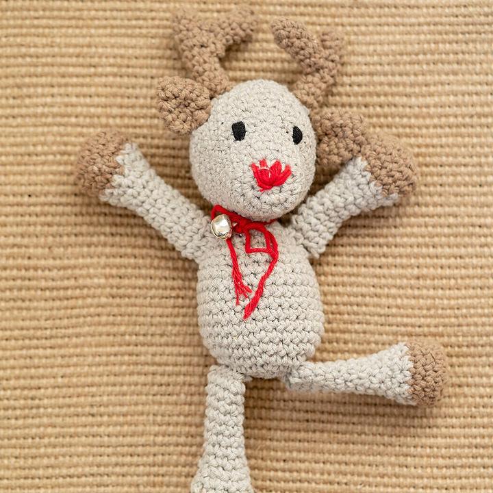 Produktbild Hoooked DIY Häkel-Set Milano Eco Barbante Renntier Rue