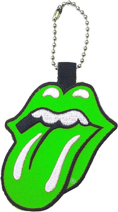 The Rolling Stones Classic Green Tongue Schlüsselanhänger