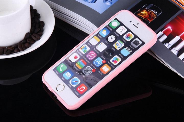 Actual product image König Design Apple iPhone 6 / 6s Mobile Cover Mandala Case Protective Cover Motif Dreamcatcher Pink (Apple iPhone 6)
