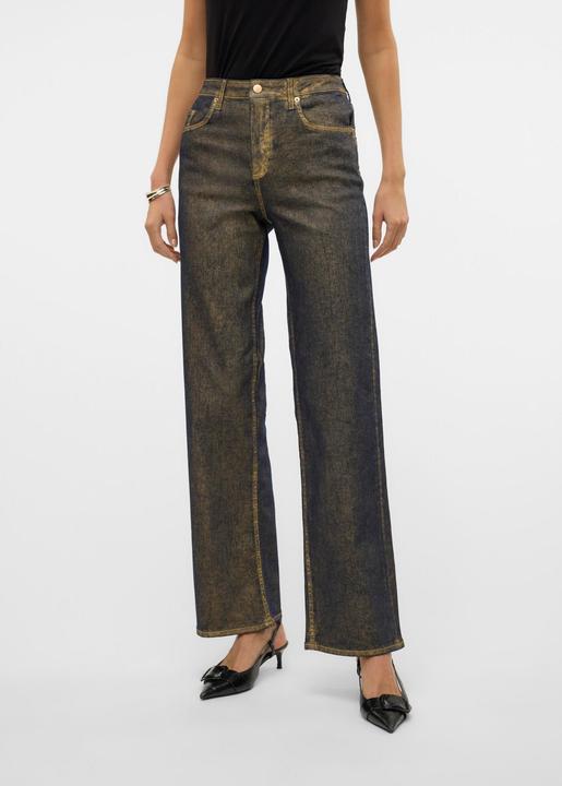 Image du produit Vero Moda VMTESSA Hohe Taille Weiter Beinschnitt Jeans Weit geschnitten (W28/L32)