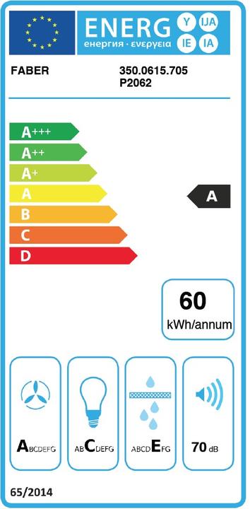 Energie-Label C-AIR KL A 90 (Deckenlüfter)