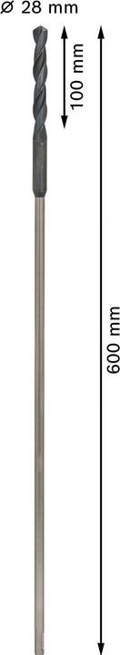 Produktbild Bosch Professional Zubehör PRO Wood HSS Installationsbohrer, 14 x 100 x 600 mm (14 mm)