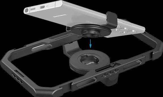 Image du produit SmallRig Cage universelle à dégagement rapide pour appareil mobile (Accessoires vidéo divers, Cage)