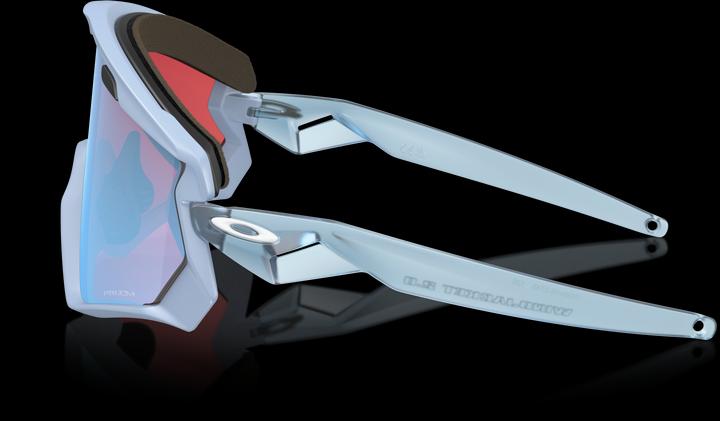 Actual product image Oakley Wind Jacket 2.0 (Matte Trans Stonewash, Prizm snow sapphire)