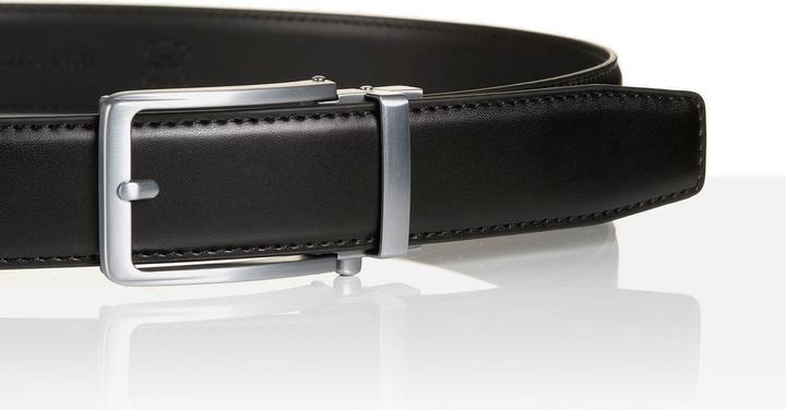 Immagine prodotto Monti Cintura in pelle STANFORD larga 3,5 cm, fibbia automatica, variabile in continuo (100)