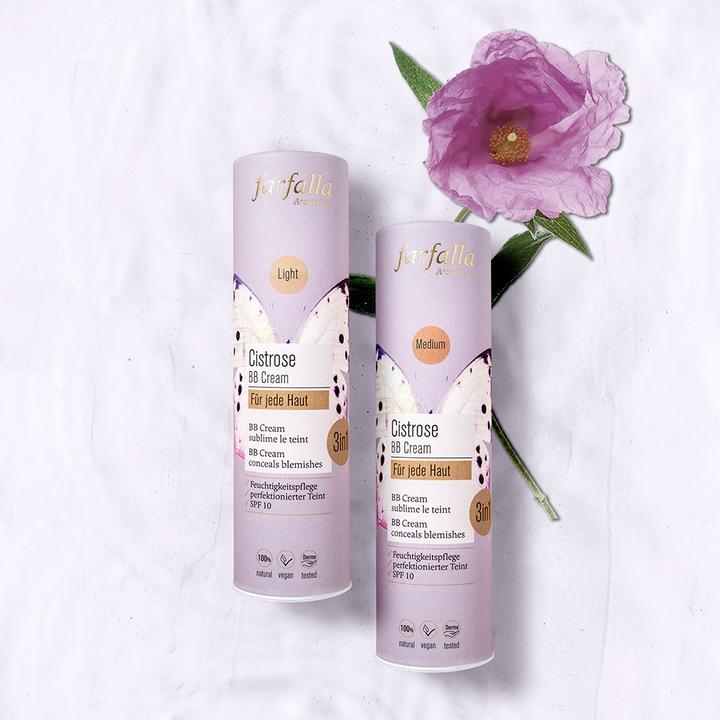 Actual product image Farfalla BB Cream Cistrose Medium Cream (Beige)