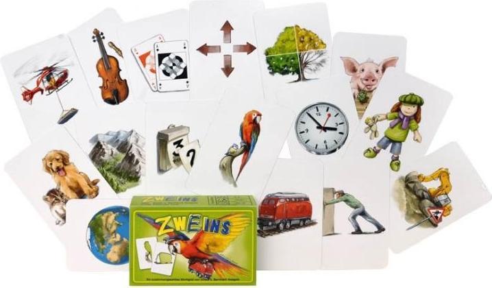 Actual product image ADL31032 - Zweins - card game (GB, DE, FR, ES), for 2 to 6 players, aged 10 and older (French)