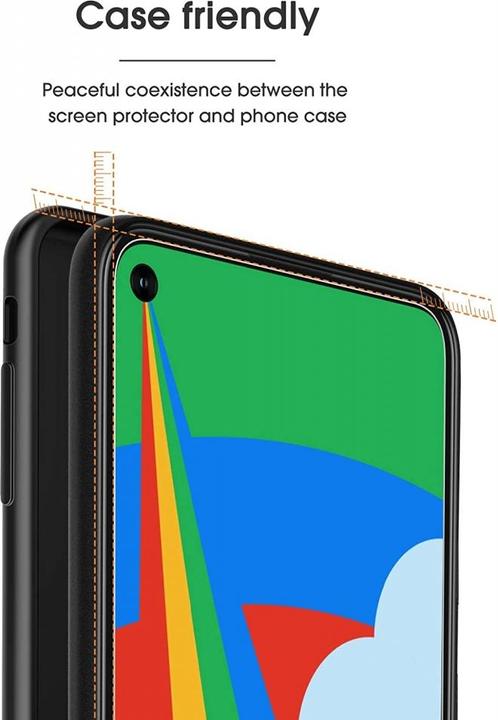 Productafbeelding Screenguard Gepantserd glas (1 Stuk, Google Pixel 5)