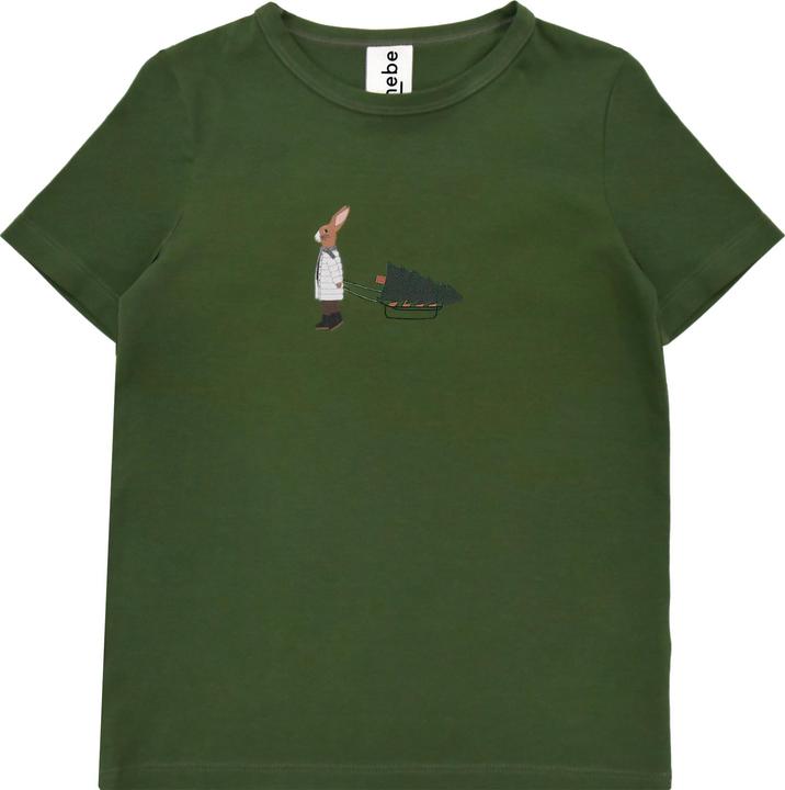 Image du produit Hebe T-shirt avec lapin et sapin de Noël (86)