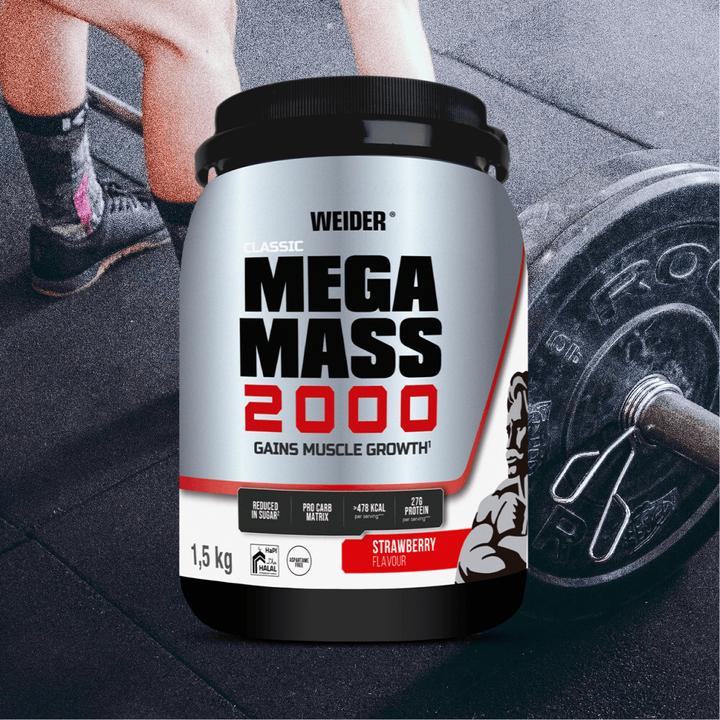 Produktbild Weider Mega Mass 2000 (1 Stk., 1697 g)