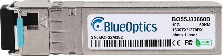 BlueOptics Alcatel-Lucent SFP-10G-BX-D-60KM Compatible SFP+ BO55J33660D