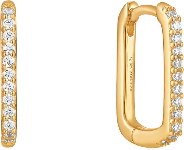 Immagine prodotto Ania Haie Orecchini Glam a cerchio ovale in argento 925 (Argento 925)