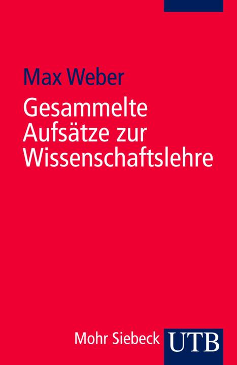 Immagine prodotto Gesammelte Aufsätze zur Wissenschaftslehre (Tedesco, Weber max, 2012)