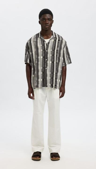 Actual product image Selected Homme Gemustertes Kurzarmhemd (S)