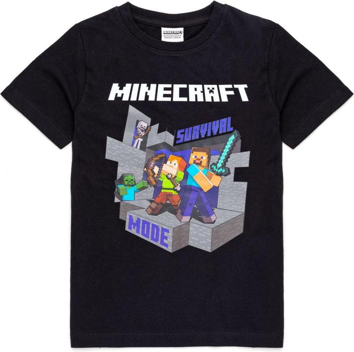 Produktbild Minecraft Survival Mode Tshirt (146, 152)