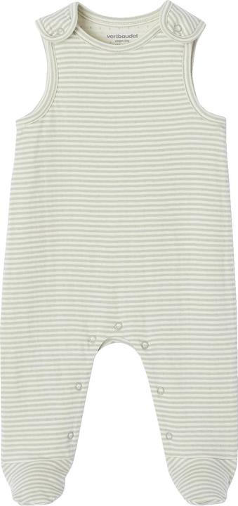 Produktbild Vertbaudet Bio-Kollektion: Baby Geschenk-Set aus Body, Latzhose, Mütze & Cordjacke (44)