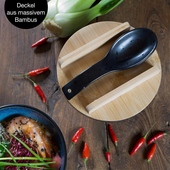 Actual product image Moritz & Moritz Bowls with chopsticks (15 cm, 0.60 l, 2 x)