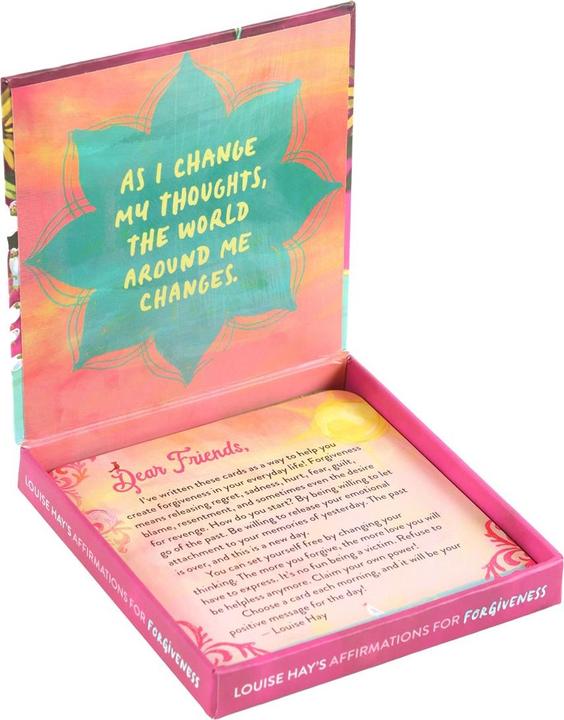 Produktbild Louise Hay Affirmationen Vergebung Karte (12er Pack)