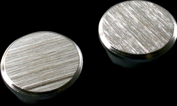 Image du produit Franken Aimant rond avec capuchon chromé extra fort (2 x)