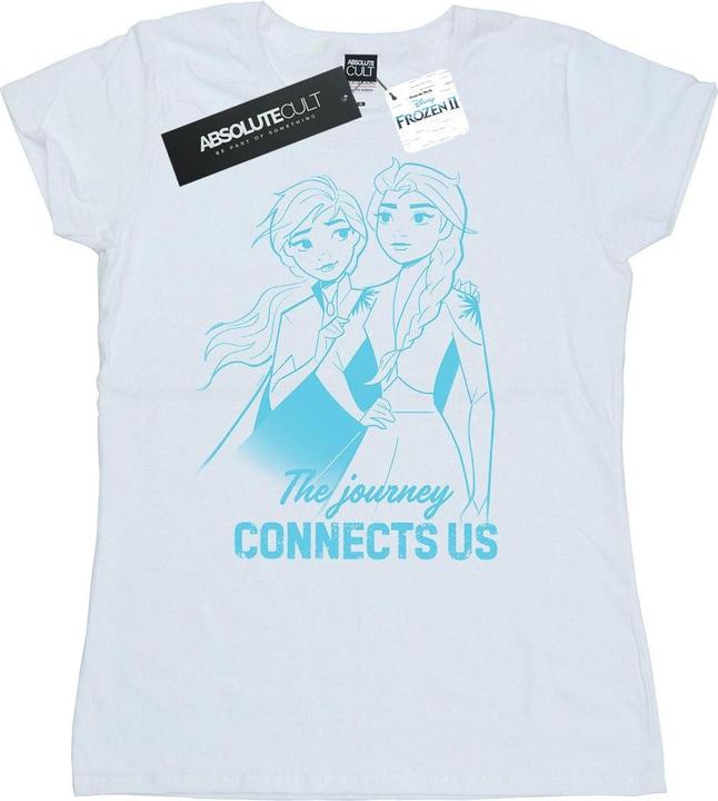 Produktbild Disney Frozen 2 Elsa and Anna The Journey Connects Us TShirt (S)