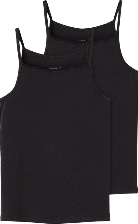Actual product image Name it Basic 2 Pack Strap Top (116)