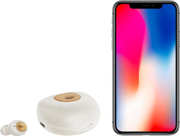 Actual product image House of Marley Bluetooth Headphones Champion Ear Buds Cream (8 h, Wireless)