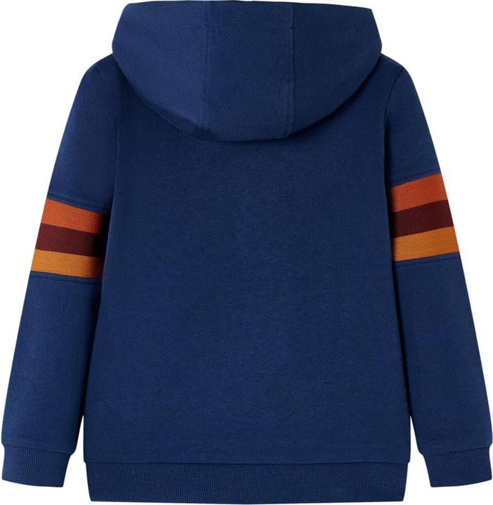 Immagine prodotto VidaXL Felpa con cappuccio per bambini blu navy 128,Materiale: 92 (128)
