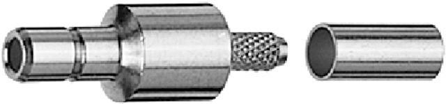 Actual product image Telegärtner SMB connector plug, straight 50 Ohm J01160A0471 1 pc.