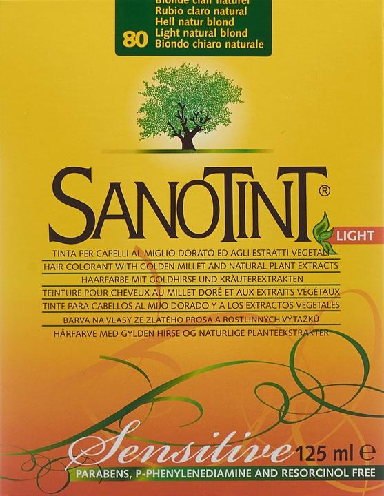 Produktbild Sanotint Sensitive Light Haarfarbe 80 hell naturblond (Hell Naturblond)